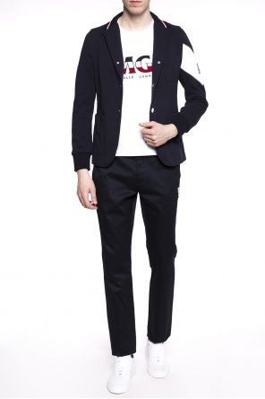 Patched sweatshirt blazer, zdjęcie 2 Patched sweatshirt blazer od Moncler Gamme Bleu